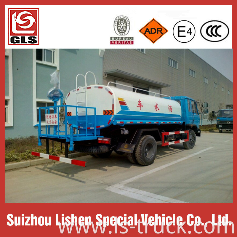 Dongfeng 10000L Water Tank Truck 170HP Rhd